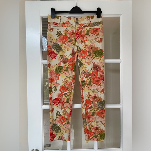 Anthropologie Cartonnier Floral “Charlie” Pants - US Size 4 - Picture 2 of 7